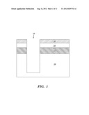 INTEGRATED CIRCUITS COMPRISING AN ACTIVE TRANSISTOR ELECTRICALLY CONNECTED     TO A TRENCH CAPACITOR BY AN OVERLYING CONTACT diagram and image