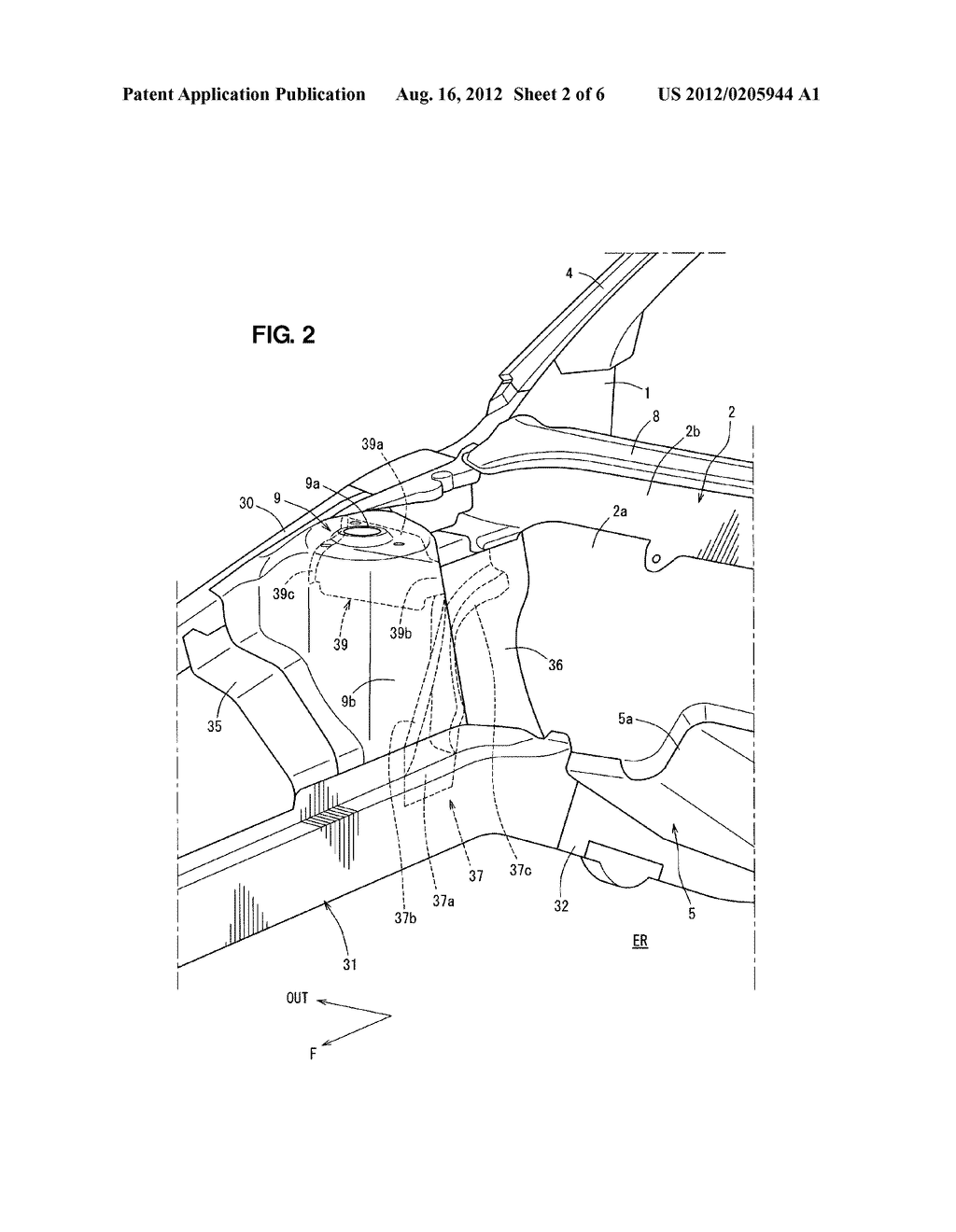 VEHICLE-BODY FRONT STRUCTURE - diagram, schematic, and image 03