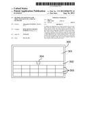 METHOD AND APPARATUS FOR DISPLAYING KEYS OF A VIRTUAL KEYBOARD diagram and image