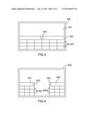 METHOD AND APPARATUS FOR DISPLAYING KEYS OF A VIRTUAL KEYBOARD diagram and image