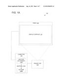 METHOD AND APPARATUS CONTINUING ACTION OF USER GESTURES PERFORMED UPON A     TOUCH SENSITIVE INTERACTIVE DISPLAY IN SIMULATION OF INERTIA diagram and image