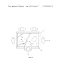 METHOD AND APPARATUS CONTINUING ACTION OF USER GESTURES PERFORMED UPON A     TOUCH SENSITIVE INTERACTIVE DISPLAY IN SIMULATION OF INERTIA diagram and image