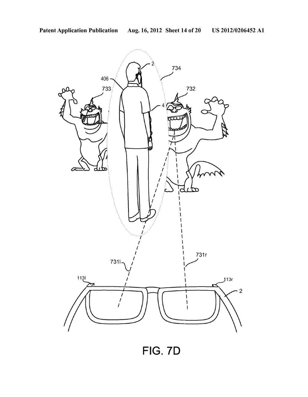 REALISTIC OCCLUSION FOR A HEAD MOUNTED AUGMENTED REALITY DISPLAY - diagram, schematic, and image 15