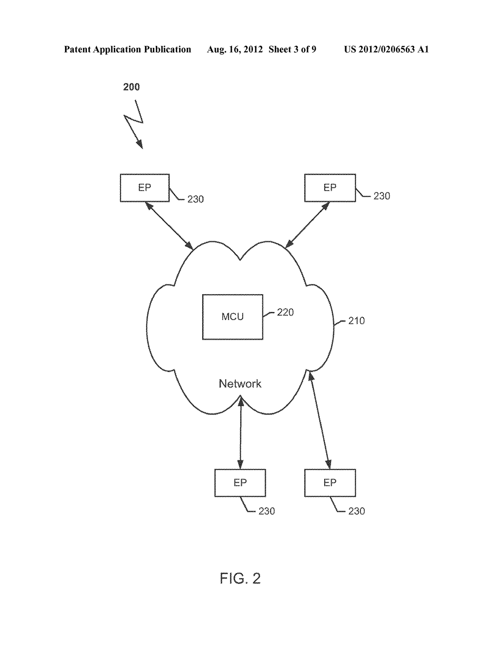 Method and System for Composing Video Images from a Plurality of Endpoints - diagram, schematic, and image 04