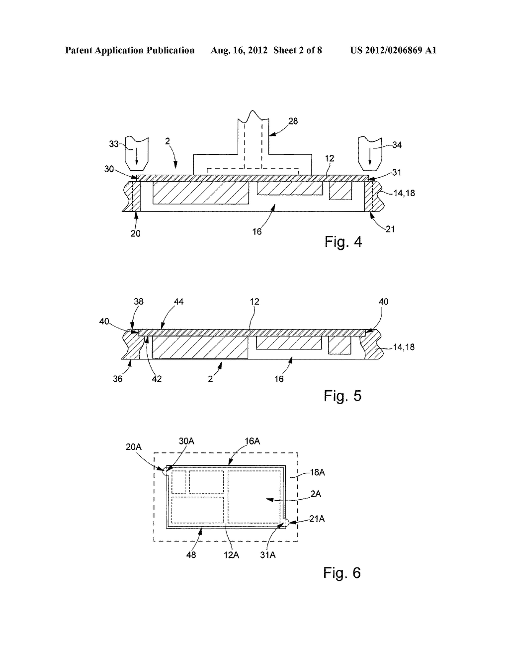 METHOD OF MANUFACTURING CARDS THAT EACH INCLUDE AN ELECTRONIC MODULE AND     INTERMEDIATE PRODUCTS - diagram, schematic, and image 03