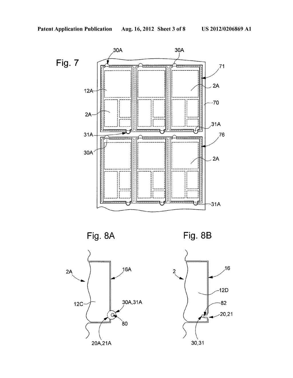 METHOD OF MANUFACTURING CARDS THAT EACH INCLUDE AN ELECTRONIC MODULE AND     INTERMEDIATE PRODUCTS - diagram, schematic, and image 04