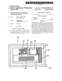 PACKAGE STRUCTURE FOR SURFACE ACOUSTIC WAVE DEVICE, AND SURFACE ACOUSTIC     WAVE DEVICE diagram and image