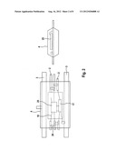 SENSOR ARRANGEMENT AND CHIP COMPRISING ADDITIONAL FIXING PINS diagram and image