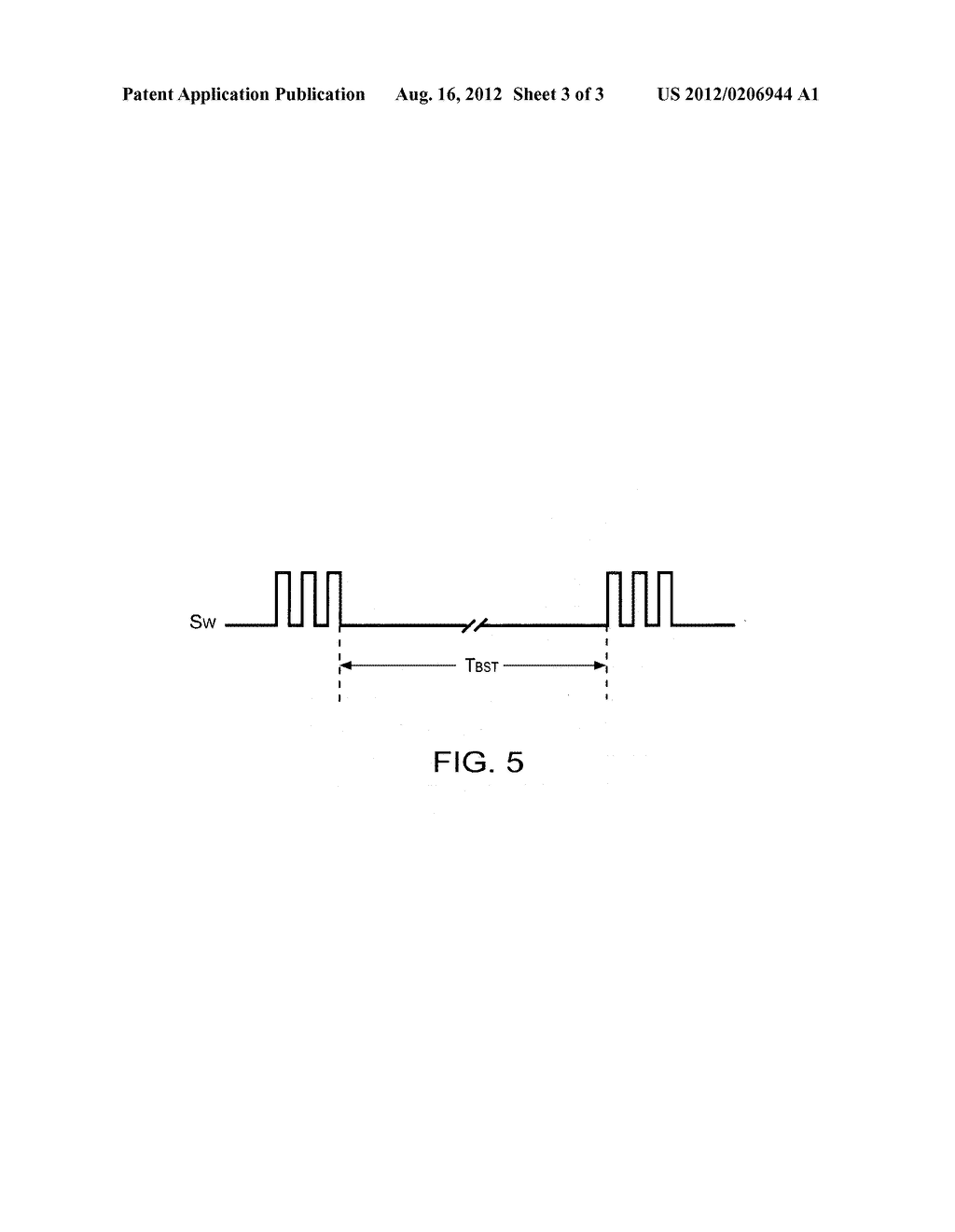 CONTROL CIRCUIT FOR BURST SWITCHING OF POWER CONVERTER AND METHOD THEREOF - diagram, schematic, and image 04
