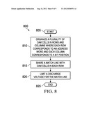 HIGH DENSITY CAM ARRAY ARCHITECTURES WITH ADAPTIVE CURRENT CONTROLLED     MATCH-LINE DISCHARGE diagram and image