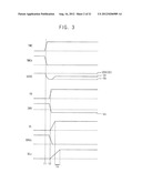 SEMICONDUCTOR MEMORY DEVICES WITH A POWER SUPPLY diagram and image