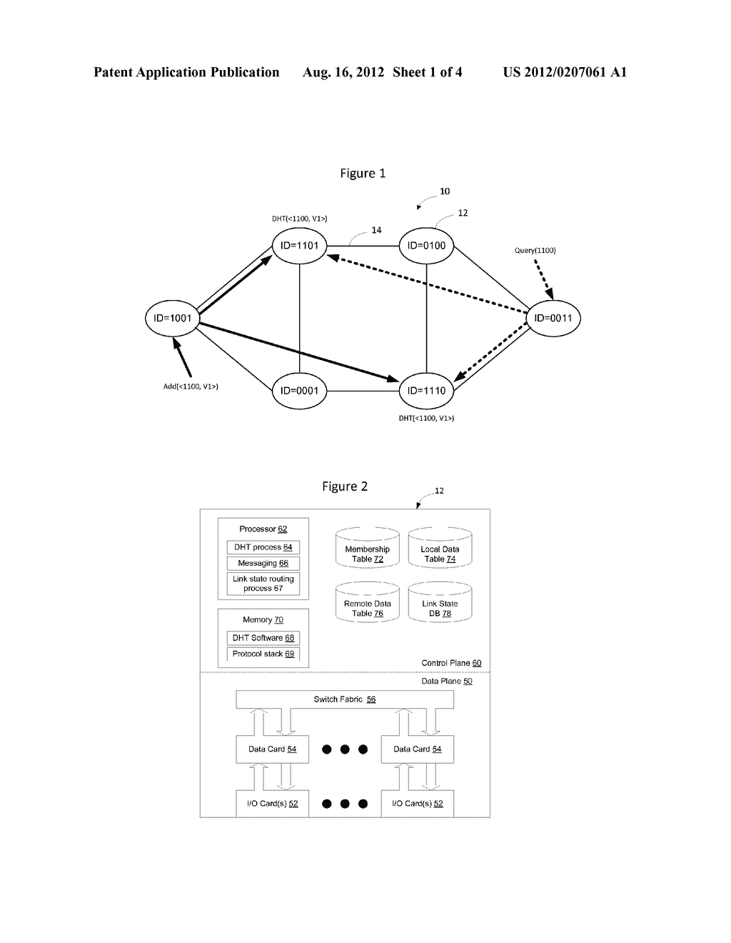 Distributed Storage of Routing Information in a Link State Protocol     Controlled Network - diagram, schematic, and image 02