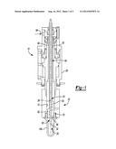 BLOW NOZZLE TO CONTROL LIQUID FLOW WITH PRE-STRETCH ROD ASSEMBLY AND METAL     SEAT SEAL PIN diagram and image