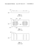 Device component forming method with a trim step prior to sidewall image     transfer (SIT) processing diagram and image