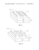 Device component forming method with a trim step prior to sidewall image     transfer (SIT) processing diagram and image