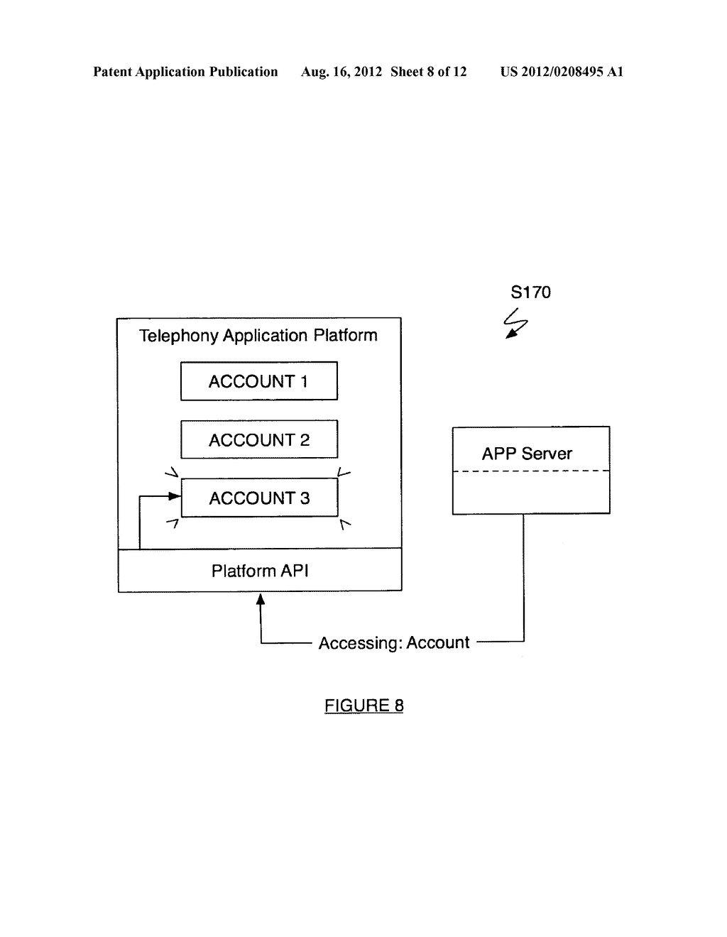 SYSTEM AND METHOD FOR MONITORING ACCOUNT USAGE ON A PLATFORM - diagram, schematic, and image 09