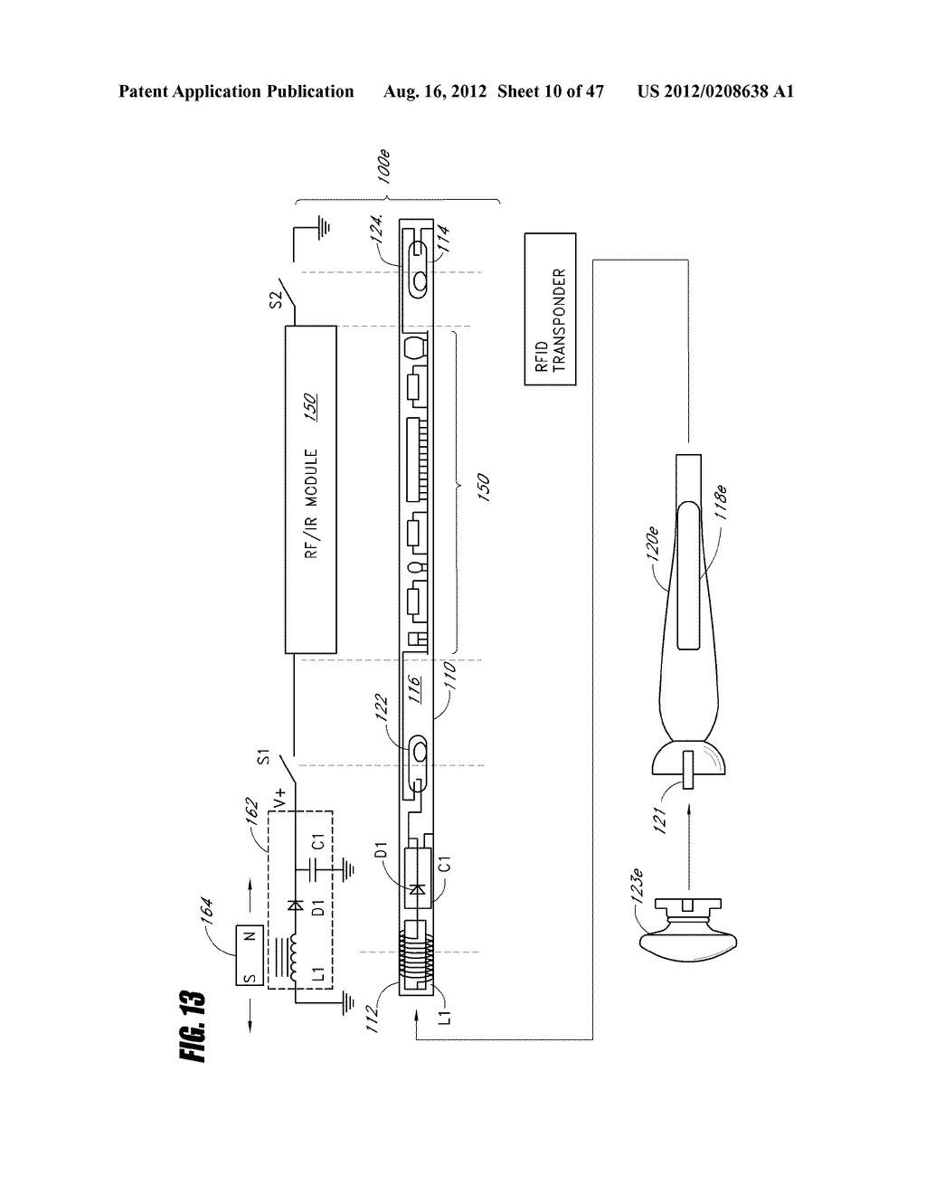 WIRELESS GAMING SYSTEM COMBINING BOTH PHYSICAL AND VIRTUAL PLAY ELEMENTS - diagram, schematic, and image 11