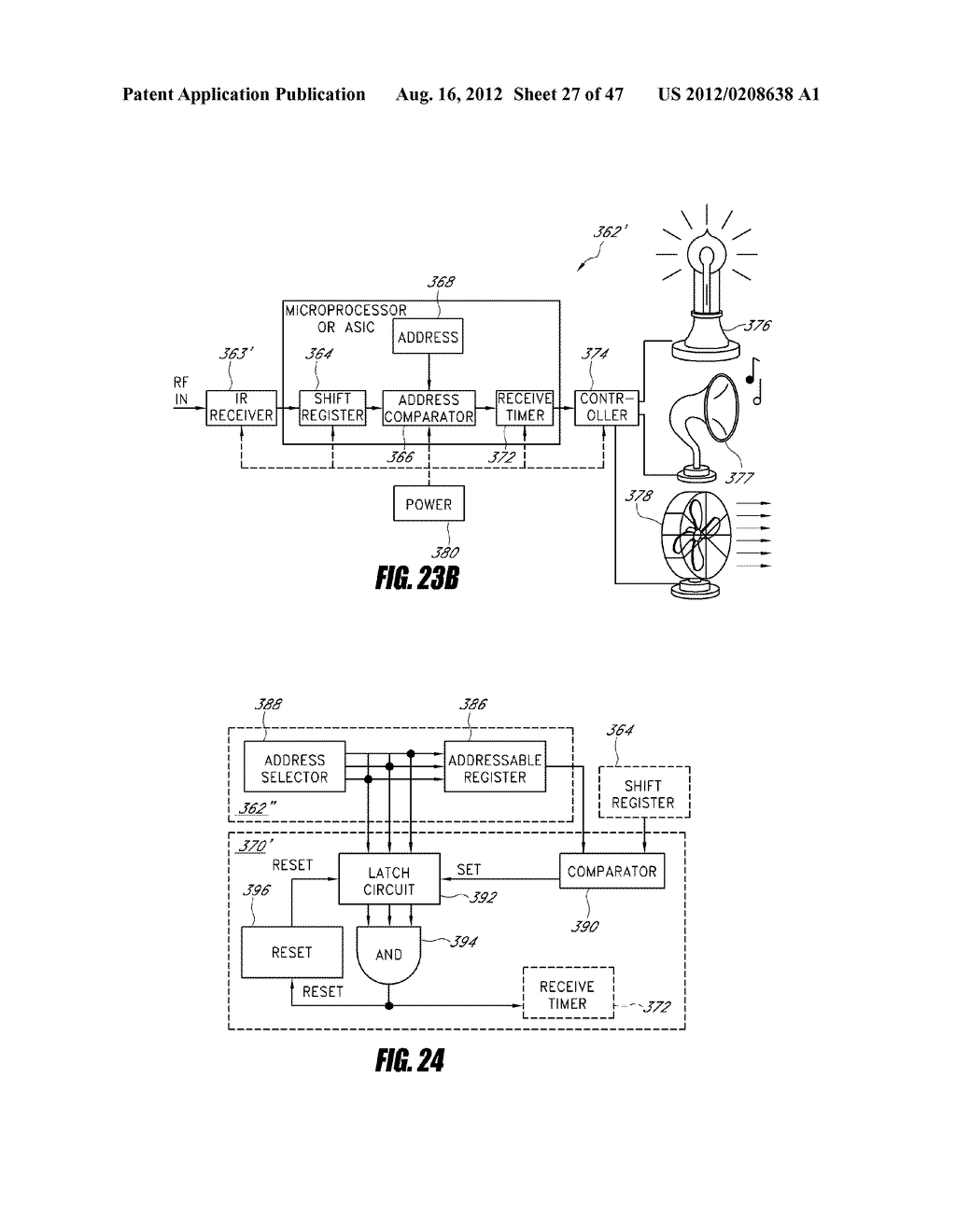 WIRELESS GAMING SYSTEM COMBINING BOTH PHYSICAL AND VIRTUAL PLAY ELEMENTS - diagram, schematic, and image 28