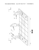 WIRELESS GAMING SYSTEM COMBINING BOTH PHYSICAL AND VIRTUAL PLAY ELEMENTS diagram and image