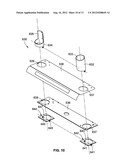 DISPLAY MOUNTING ASSEMBLIES AND GAMING TERMINALS WITH MOUNTING ASSEMBLIES     FOR DISPLAY DEVICES diagram and image