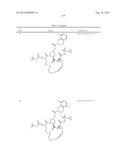 NOVEL MACROCYCLIC INHIBITORS OF HEPATITIS C VIRUS REPLICATION diagram and image