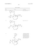 NOVEL MACROCYCLIC INHIBITORS OF HEPATITIS C VIRUS REPLICATION diagram and image