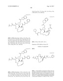 NOVEL MACROCYCLIC INHIBITORS OF HEPATITIS C VIRUS REPLICATION diagram and image