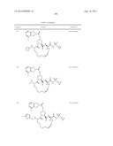 NOVEL MACROCYCLIC INHIBITORS OF HEPATITIS C VIRUS REPLICATION diagram and image