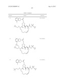 NOVEL MACROCYCLIC INHIBITORS OF HEPATITIS C VIRUS REPLICATION diagram and image