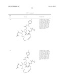 NOVEL MACROCYCLIC INHIBITORS OF HEPATITIS C VIRUS REPLICATION diagram and image