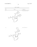 NOVEL MACROCYCLIC INHIBITORS OF HEPATITIS C VIRUS REPLICATION diagram and image