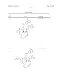 NOVEL MACROCYCLIC INHIBITORS OF HEPATITIS C VIRUS REPLICATION diagram and image