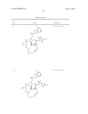 NOVEL MACROCYCLIC INHIBITORS OF HEPATITIS C VIRUS REPLICATION diagram and image