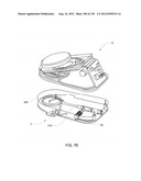 Adhesive and Peripheral Systems and Methods for Medical Devices diagram and image