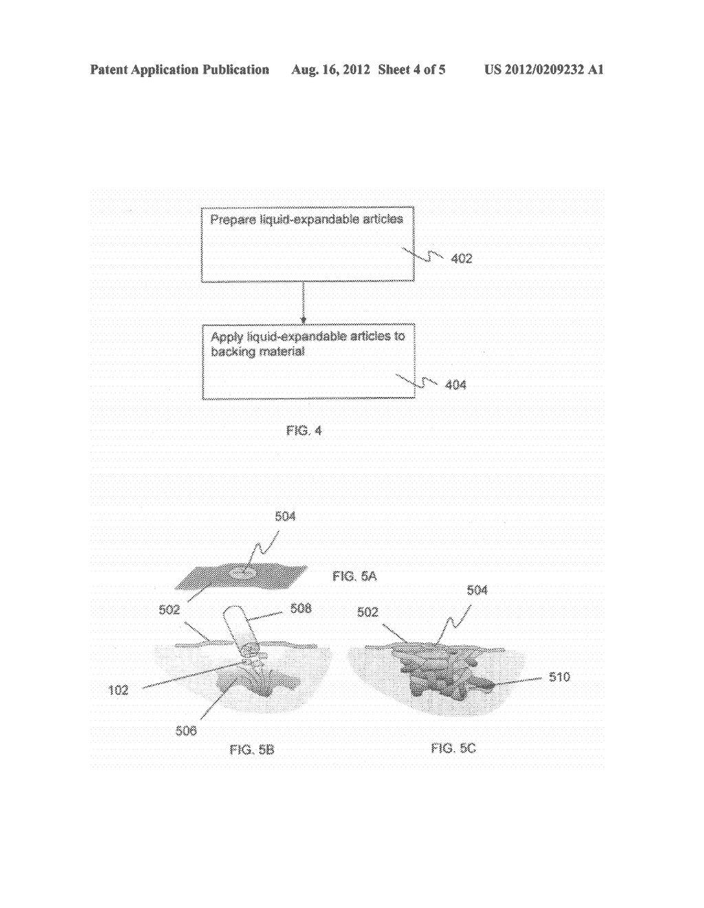 WOUND STASIS DRESSING FOR LARGE SURFACE WOUNDS - diagram, schematic, and image 05