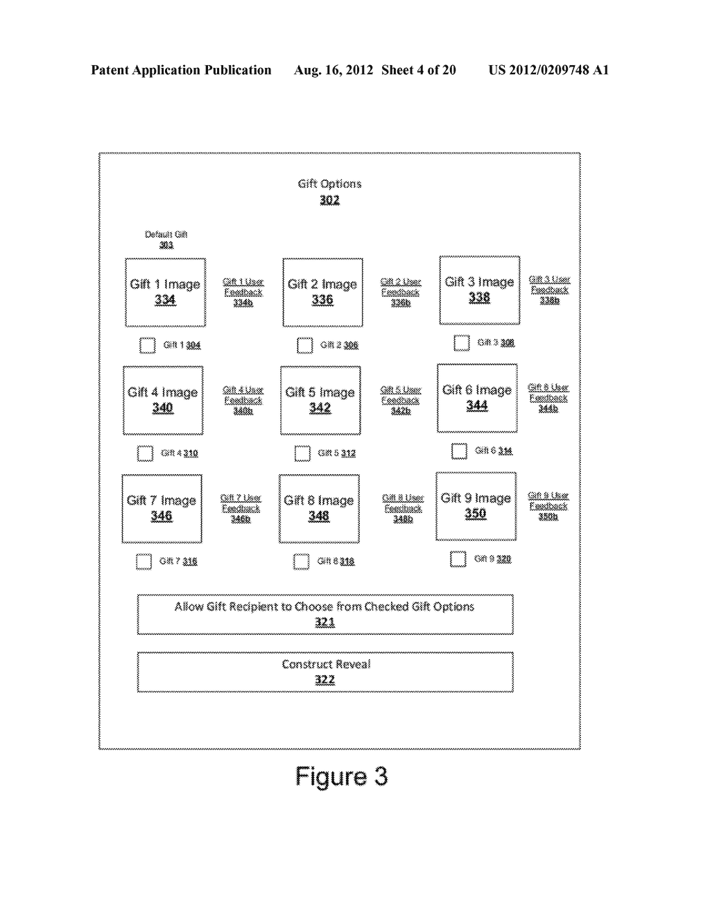 DEVICES, SYSTEMS, AND METHODS FOR PROVIDING GIFT SELECTION AND GIFT     REDEMPTION SERVICES IN AN E-COMMERCE ENVIRONMENT OVER A COMMUNICATION     NETWORK - diagram, schematic, and image 05