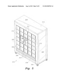 INDIVIDUAL LOCKER ASSEMBLY FOR REFRIGERATORS diagram and image