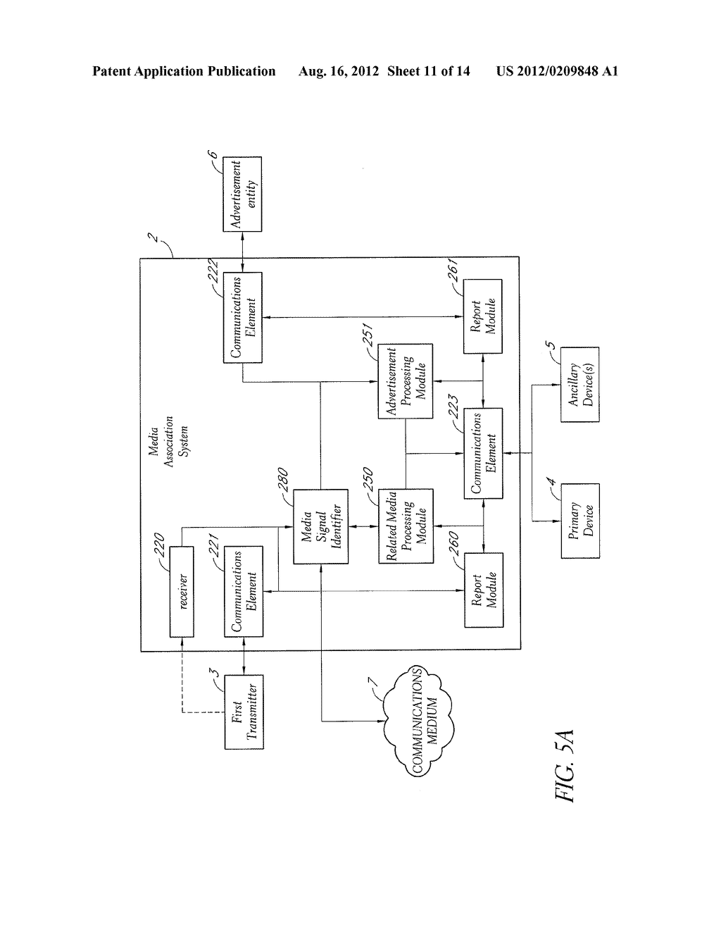SYSTEM AND METHOD FOR ADVERTISEMENT TRANSMISSION AND DISPLAY - diagram, schematic, and image 12