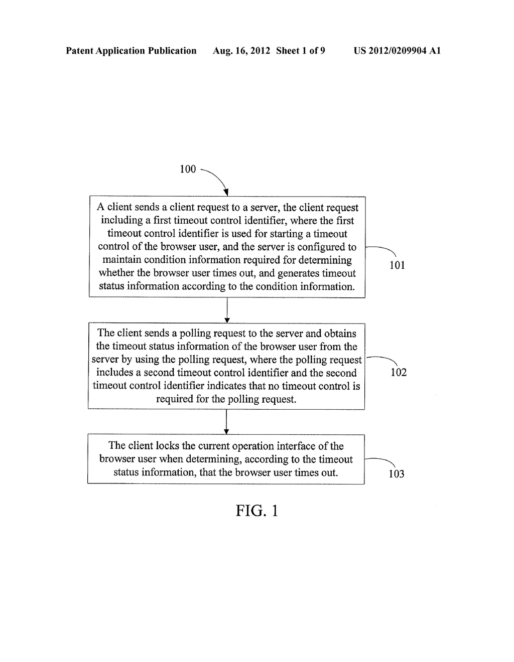 TIMEOUT CONTROL METHOD, APPARATUS, AND SYSTEM - diagram, schematic, and image 02