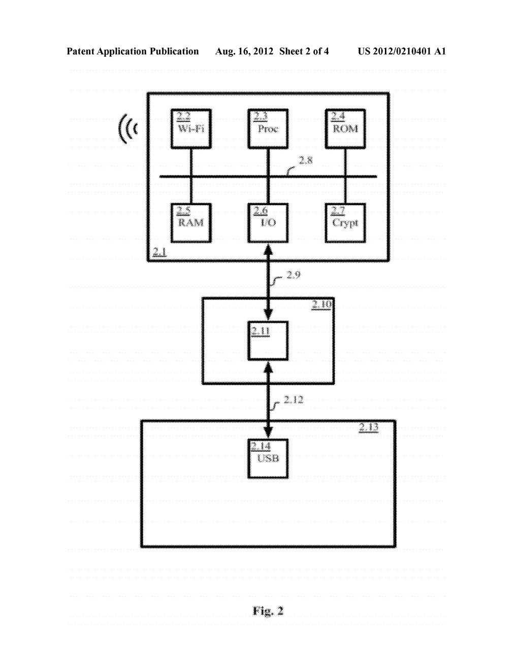 Device and Method for Managing Access Rights to a Wireless Network - diagram, schematic, and image 03