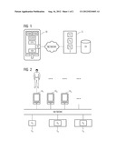 Mobile communications device-operated electronic access system diagram and image