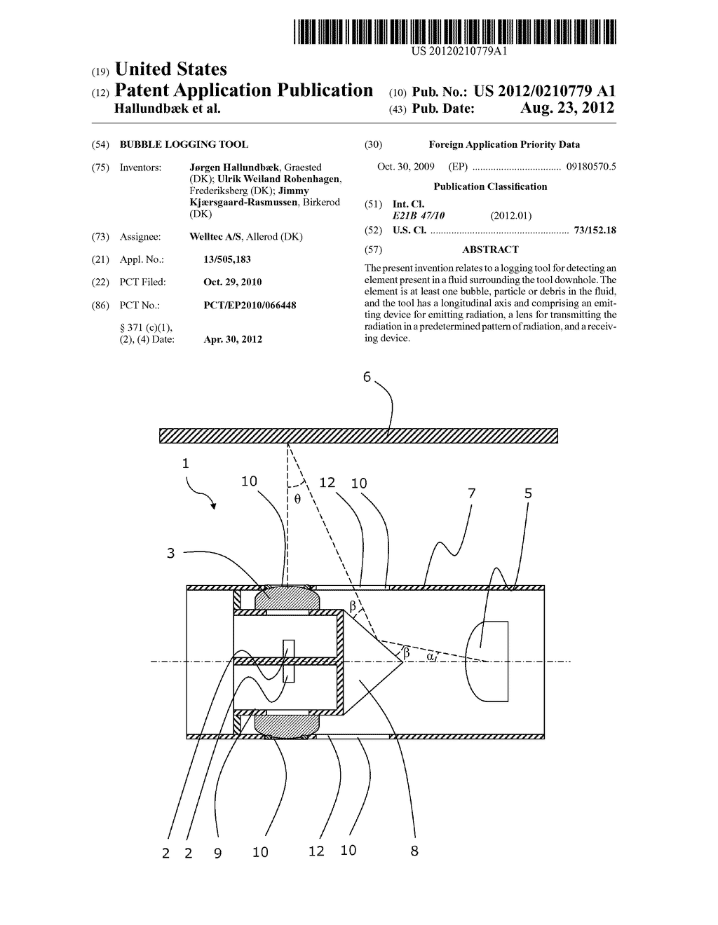 BUBBLE LOGGING TOOL - diagram, schematic, and image 01