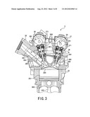 VALVE TRAIN DEVICE AND CYLINDER HEAD PROVIDED WITH SAME diagram and image