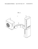 STRUCTURE FOR CONNECTING REFRIGERANT PIPE AND AIR CONDITIONER HAVING THE     SAME diagram and image