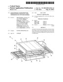 CONVEYOR OVEN AND METHOD WITH IMPROVED DESIGN FOR INSTALLATION AND REMOVAL     OF CONVEYOR ASSEMBLY diagram and image