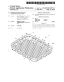 FOOD TRAY WITH INTEGRATED LIQUID-RETENTION SYSTEM diagram and image