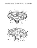 CONTAINER FOR SUSPENDING AN INSULATING BULB diagram and image