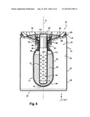 CONTAINER FOR SUSPENDING AN INSULATING BULB diagram and image