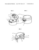 SAFETY CLOSURE WITH LOCK, AND ATTACHMENT SYSTEM FOR SAFETY CLOSURE diagram and image