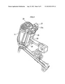 GAS COMBUSTION TYPE DRIVING TOOL diagram and image